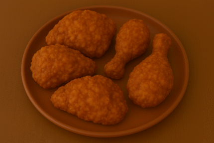 Frango Frito (Chicken Fry) – Frango frito com especiarias